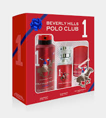 Beverly Hills Polo Club Sport No. 1 Men's 3pcs Gift Set 50ml EDT Fragrance & 175ml Sport Deodorant with Anti-Perspirant Roll On
