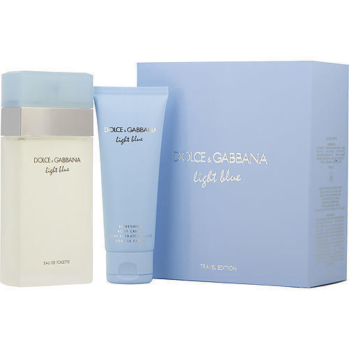 Dolce & Gabbana Light Blue EDT (W) 100 ML + 75 ML Body Cream GIFT SET