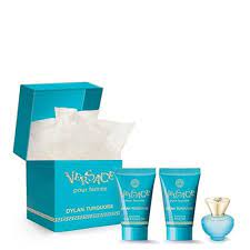 Versace Pour Femme Dylan Turquoise EDT 5ml + BS 25ml + BG 25ml Mini Set