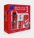 Beverly Hills Polo Club Sport No. 1 Men's 3pcs Gift Set 50ml EDT Fragrance & 175ml Sport Deodorant with Anti-Perspirant Roll On