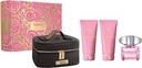 Versace Bright Crystal EDT (W) 90 Ml +Body Lotion 100 Ml +Shower Gel 100 Ml +Bag GIFT Set
